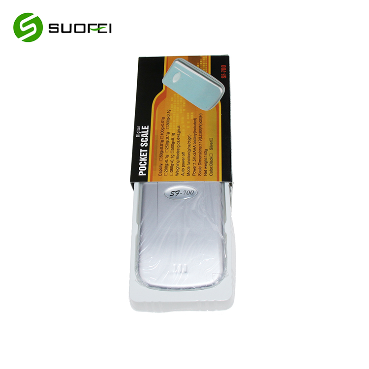 Suofei SF-700 0.01g Digita Mini Gram Weighing Digital Weigh Electronic Jewelry Pocket Scale 