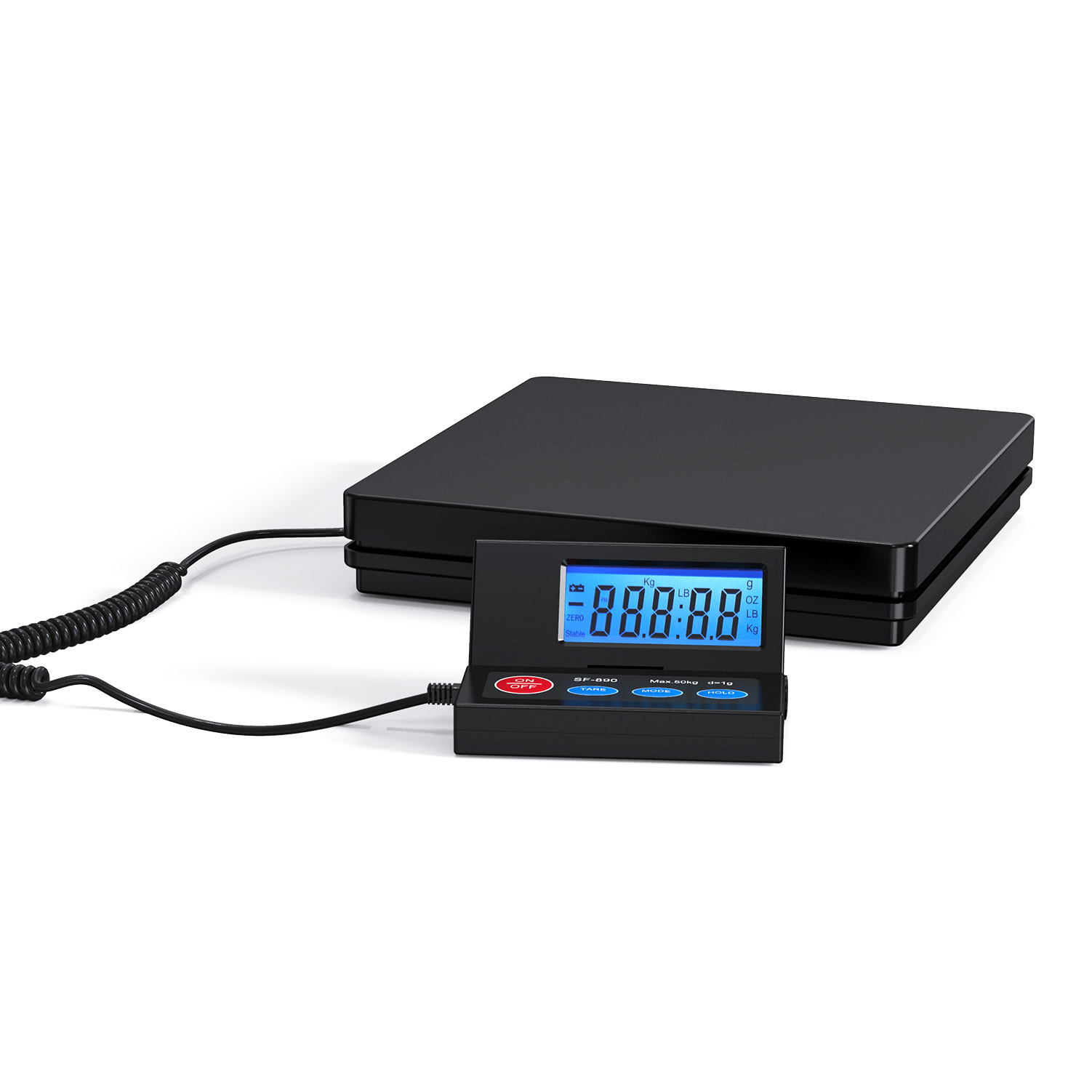 Suofei SF-890 Cheapest Large LCD ABS Material Electronic Digital Postal Shipping Weight Postal Scale